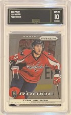 GMA 10 Gem Mint TOM WILSON 2013/14 PANINI PRIZM ROOKIE CARD WASHINGTON CAPITALS!