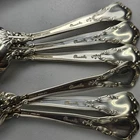 6 Gorham Chantilly Sterling Silver Flatware  teaspoons no mono 184g