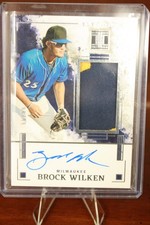 BROCK WILKEN 2025 IMPECCABLE ELEGANCE PATCH AUTOGRAPH AUTO 66/88