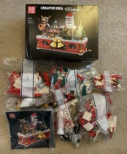 Mould King Santa Band Christmas Building Sets Christmas Tree and Reindeer