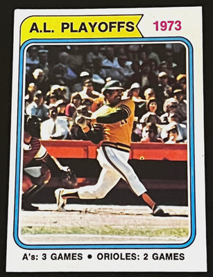 A48)  1974 TOPPS #470 REGGIE JACKSON HOF 563 HOME RUN - FREE SHIP READ!