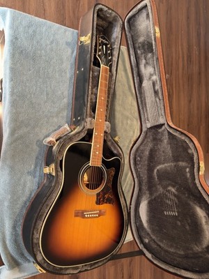 Epiphone Masterbilt DR-500MCE/VS Sunburst Dreadnought Fishman electronics/Case