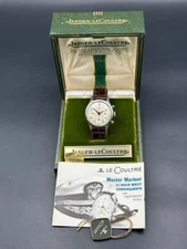 Vintage Lecoultre Master Mariner Ref.E335 Val.72 Chronograph Watch.
