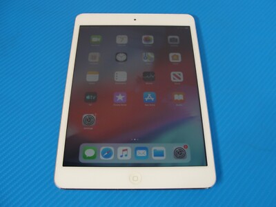 Apple iPad Mini 2 A1490 16GB SILVER Wi-Fi + Cellular Unlocked MF075LL/A