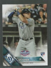 2016 Topps Opening Day #18 Richie Shaffer NM-MT RC Rookie Rays