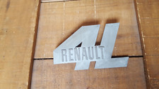 R4 4L sigle logo emblème hayon RENAULT R 4 L