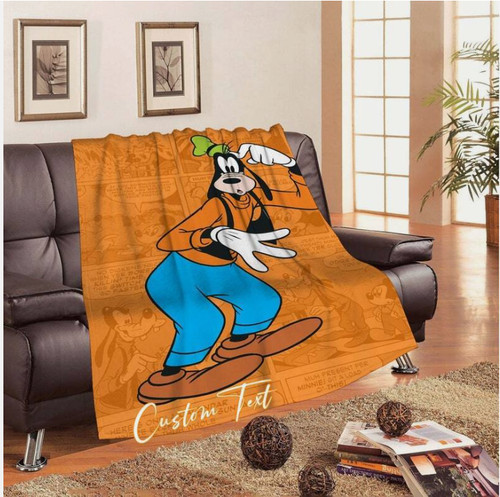 Personalized Confusing Goofy Comic Pattern Best Cartoon Gift SOFA BLANKET