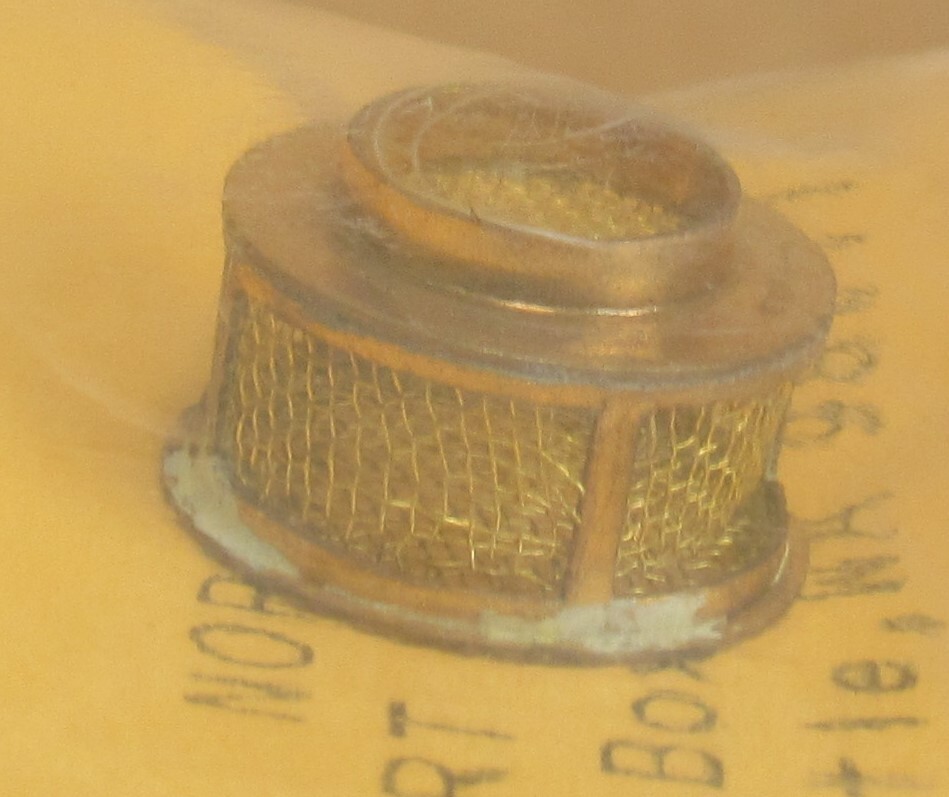 NWSL 2016903n Logging Steam Engine Spark Arrestor *BRASS* HOScale NOS