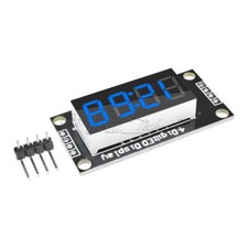 TM1637 0.36" Inch 7-Segment 4-Digit Blue LED Display Clock Tube Module Board-