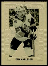 2018-19 Upper Deck Tim Hortons Gold Etchings Erik Karlsson Ottawa Senators #GE-3