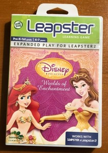 LeapFrog Leapster Learning Game: Disney Princess Worlds of Enchantment | eBay