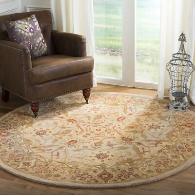 Safavieh Anatolia GREY BEIGE / SAGE 4' X 4' Round Area Rug - AN516B-4R