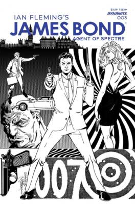 James Bond Agent of Spectre #3 2021 Lopresti 1:20 Dynamite Entertainment H02