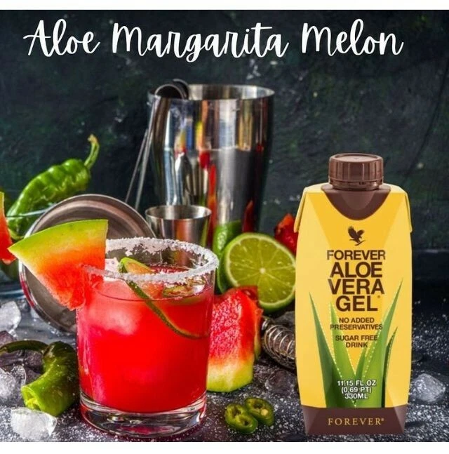 2 New Pack of Stabilized Forever Living Aloe Vera Gel 33.8 fl.oz (2 Liters)  - Image 4 of 4