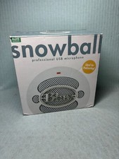 New Blue Snowball USB Microphone for PC Mac Gaming Recording Streaming Podcastin