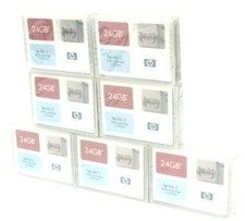 LOT OF 7 NEW SEALED HP DDS-3 DATA CARTRIDGES DDS3 24GB