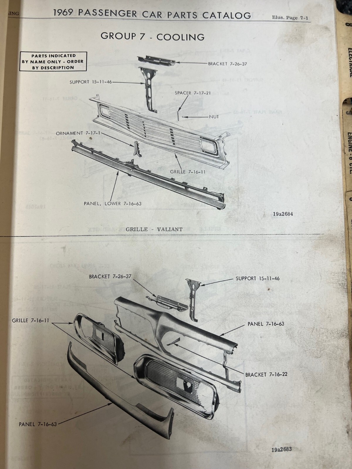 1969 Mopar Dodge Plymouth Chrysler Imperial Parts Catalog Charger