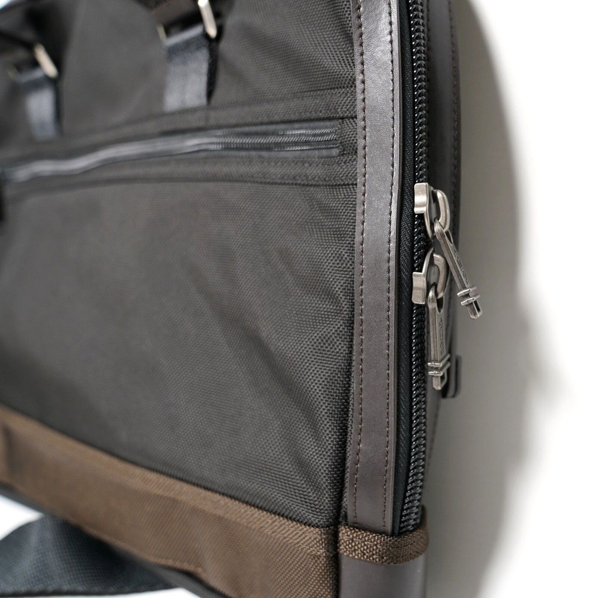 バッグ TUMI ALPHA BRAVO ANDREWS LEATHER BRIEF TUMI Men's Alpha Bravo Andrews Slim Black & Brown Brief