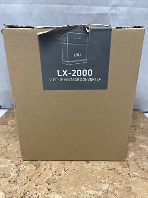 UMIVC Step Up Voltage Converter LX-2000 - New Open Box