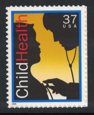 Scott 3938- Child Health- MNH (S/A) 37c 2005- unused mint stamp