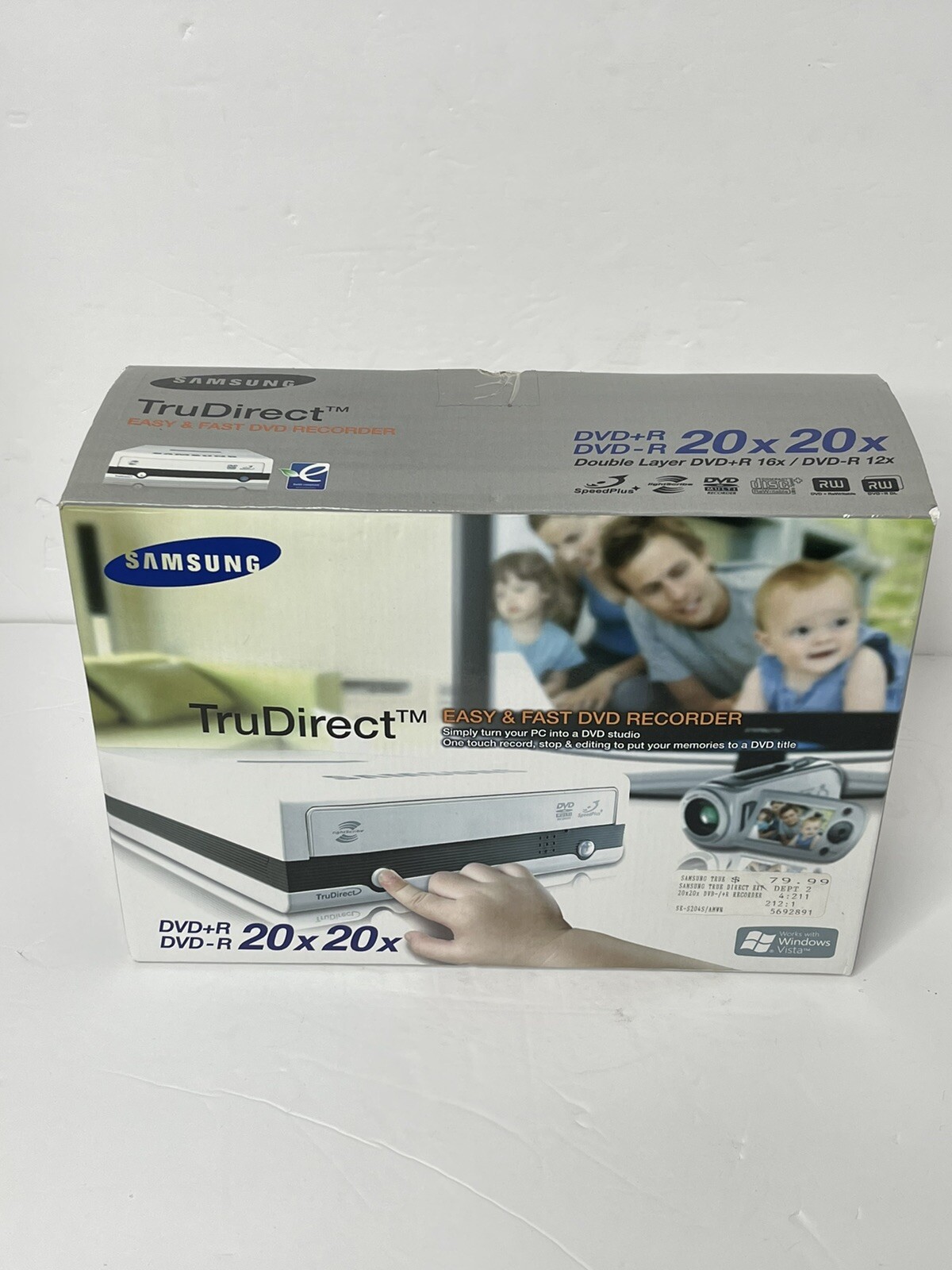 Samsung TruDirect SES204 DVD Recorder DVD+R/DVDR Dual Layer eBay
