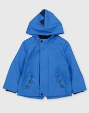 Baby Boy Blue Dinosaur Shower Resistant Mac 12-18 Months