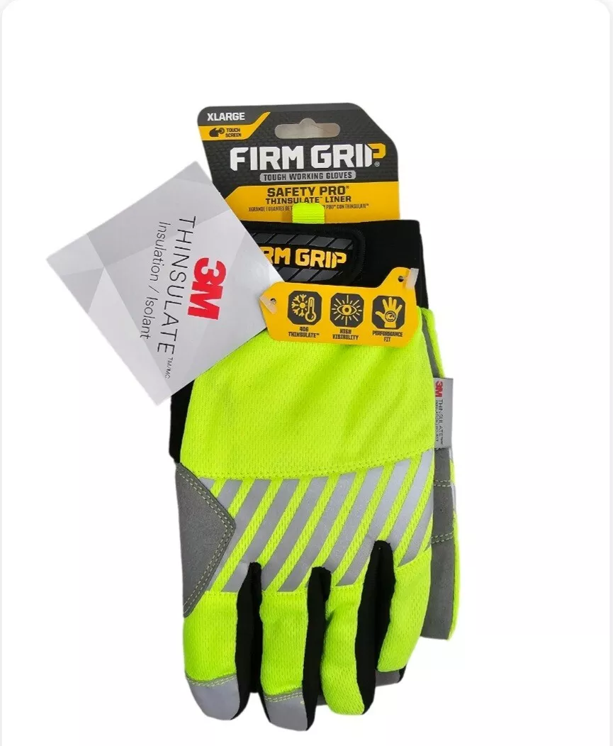 FIRM GRIP X-Large Winter Safety Pro Gloves with Thinsulate Liner