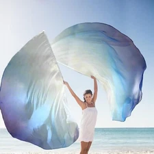 Semicircle Flags Worship Angel Wing Flags for Dance Church Performance Wear