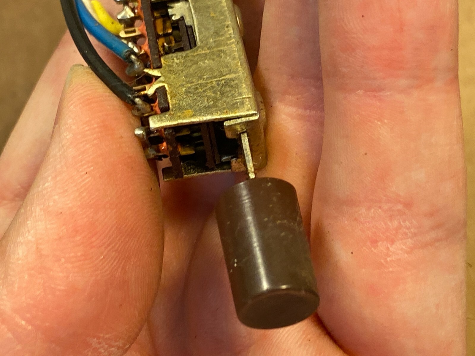 Speaker On/Off Switch from Kenwood KW-50 Vintage Parts 1960s w ...