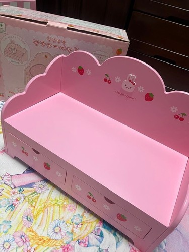 Mother Garden Usamomo Sofa Bed Shelf Wild Strawberry Playhouse - Picture 7 of 8