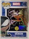 MARVEL VENOM FUNKO POP SIGNED BY SAM DE LA ROSA  w/REMARK &  PROOF