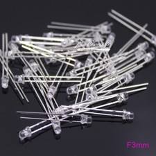 5mm 3mm Light-emitting Diode Round Ultra Violet Led Uv Light 365nm 395nm Lamp