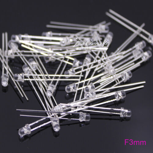 5mm 3mm light-emitting diode Round Ultra Violet LED UV Light 365nm 395nm lamp - Picture 6 of 13