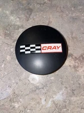 D666 Cray Matte Black Wheel Center Cap 