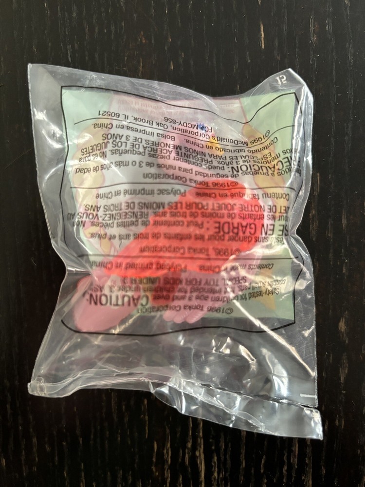 Littlest Pet Shop Swan Figurine 1995 Vintage McDonald's Happy Meal Toy Sealed