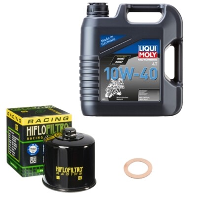 Honda ST 1300 A Pan European ABS CBS SC51A 17, LM 10W-40  4L, HiFlo Ölfilter Set