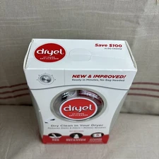 Dryel at Home Dry Cleaner Kit Stain Pen 5 Clothes Odor Wrinkle Releaser NIB