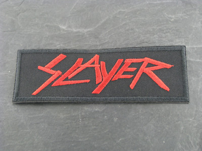 Patches Aufbügler Aufnäher Slayer Rock'N'Roll Hard Rock Heavy thrash Metal