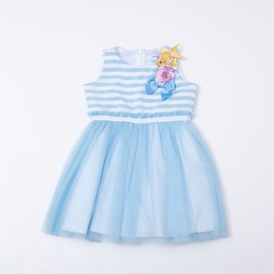 MONNALISA 111910F1 STRIPPED DRESS DISCOUNTED (-50%)