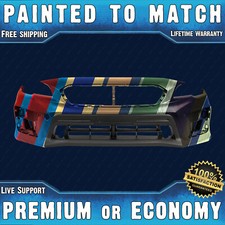 New Painted To Match - Front Bumper Cover Replacement For 2018-2021 Subaru Wrx