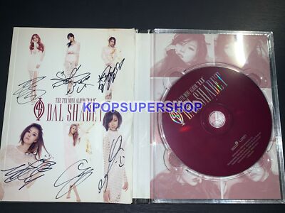 Dal Shabet The 7th Mini Album B.B.B Autographed Signed CD Fair