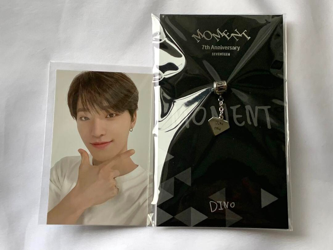 SEVENTEEN Dino 7th Anniversary Bracelet Charm Limited Bonus