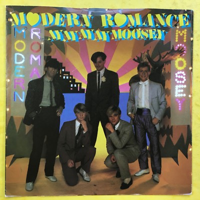 Modern Romance _ Ay Moosey - Wea Records K18883 Ex + Zustand