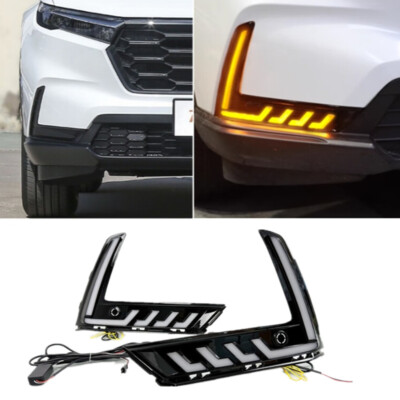 For Honda CR-V CRV 2023-2025 LED DRL Daytime Running Light Fog