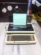 Smith-Corona Ultrasonic Electric Typewriter Model 1E w Cover, Ribbon, Wheel Read thumbnail