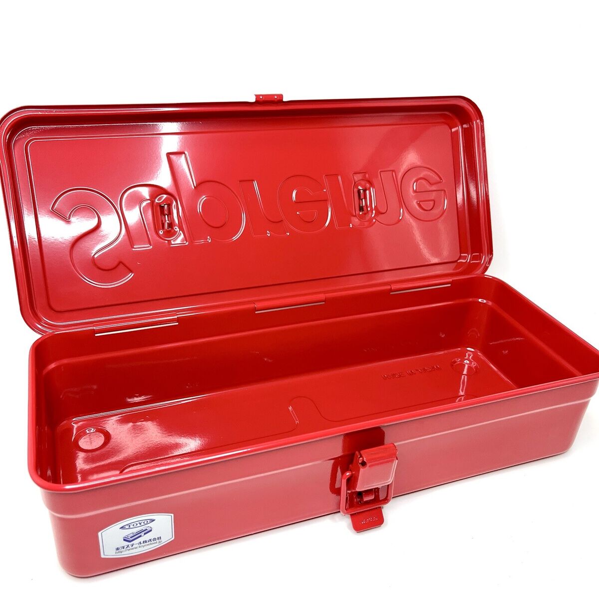 Supreme Toyo Steel T-320 Tool Box RED FW22 - New With Box