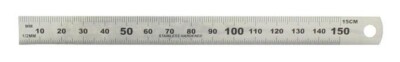 hedue  Stahllineal 15 cm (B101), NEU