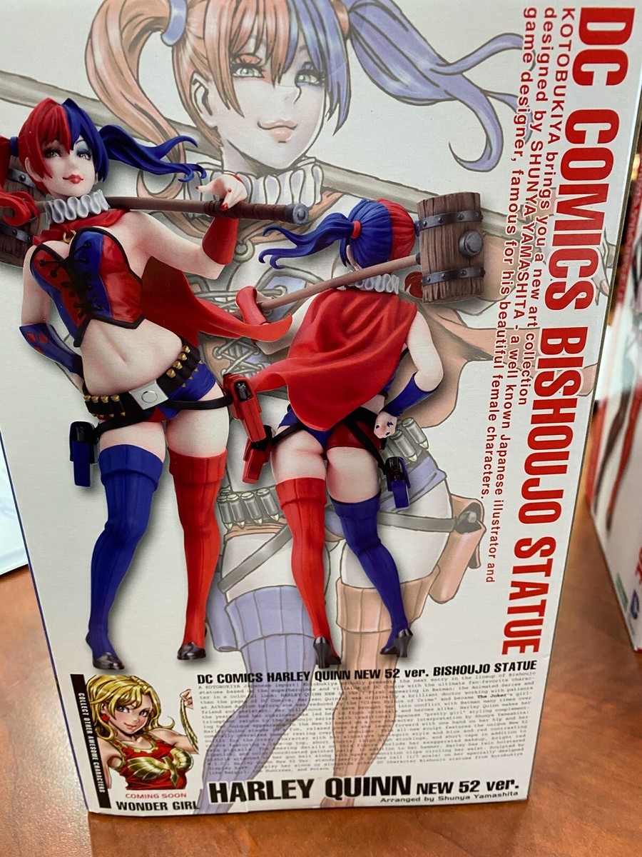 DC Comics Kotobukiya Harley Quinn New 52 Ver. Bishoujo Statue