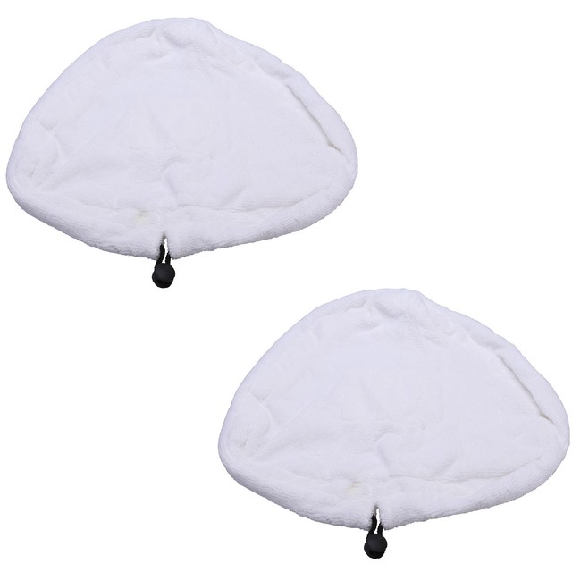 2 x Washable Microfibre Steam Mop Pads For Pifco 12 in 1 Multifunction