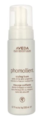 Phomollient Styling Foam 6.7 Oz Medium Hold Shine Organic Ingredients
